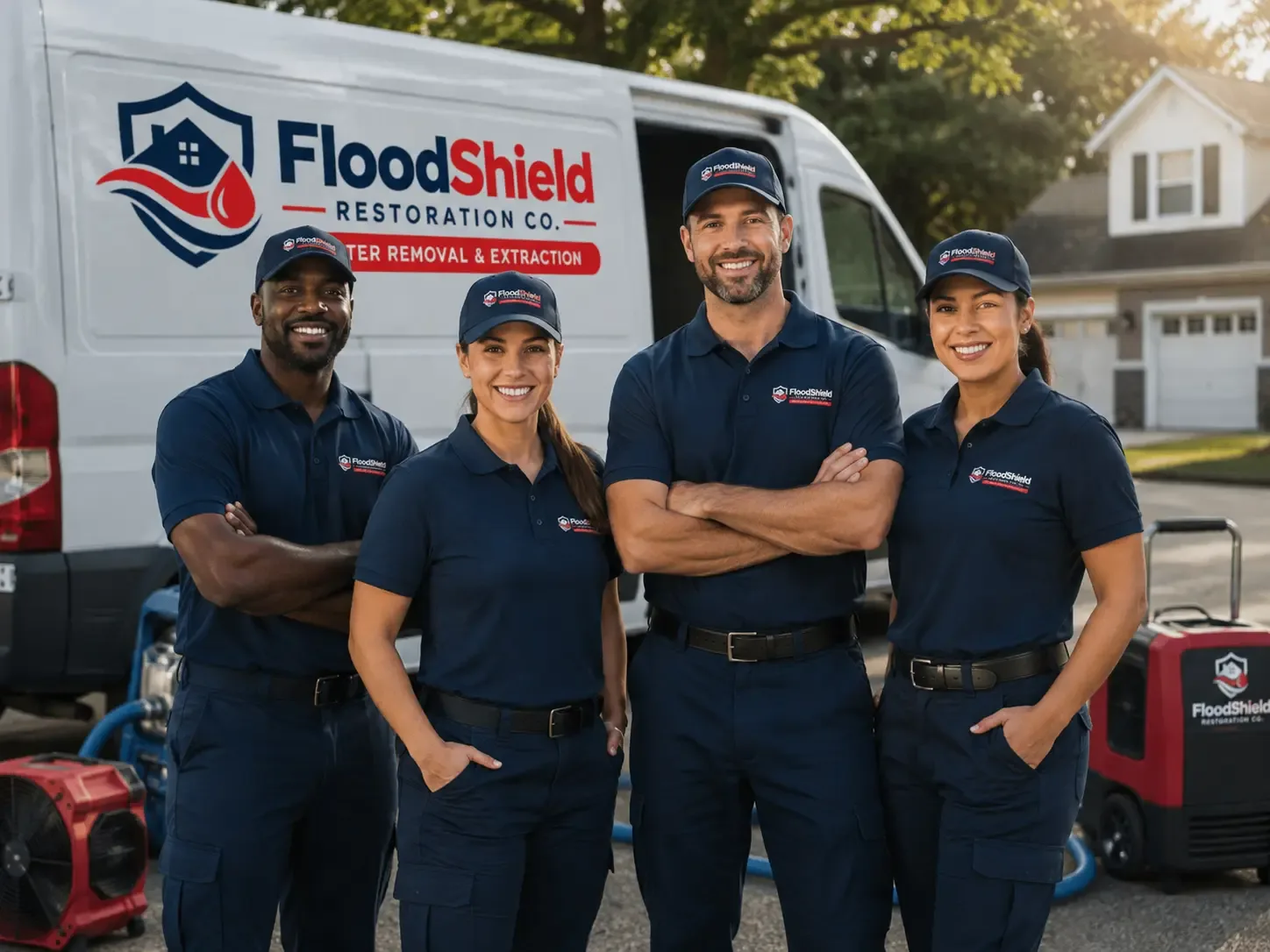 Flood Damage Restoration company in Yorkville, OH
