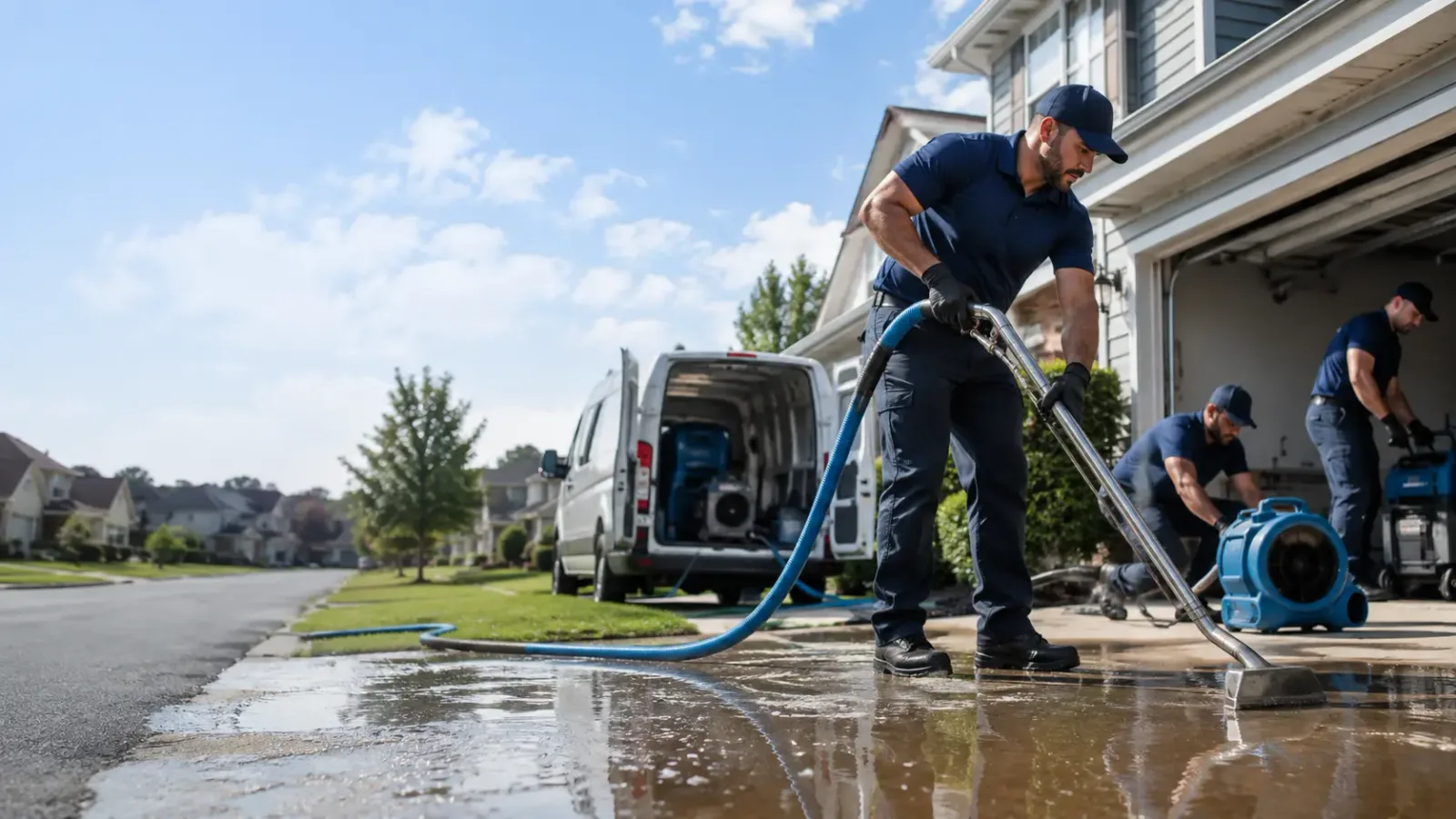 Flood Damage Restoration in Yorkville, OH